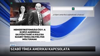 Szabó Tímea amerikai kapcsolata [upl. by Eissert]