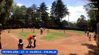 PETROLERA VS OLMECA TORNEO REGIONAL JUNIO 29 [upl. by Tremml]