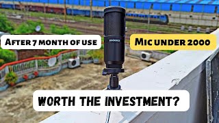 Maono aupm360tr Review Mic for YouTube videos  mic under ₹2000 [upl. by Yelrahs]