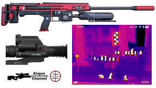 DNT Optics THERMAL Scope Review 1100 TNC225R ThermNight Rifle Scope Day IR Night VisionThermal [upl. by Berthe]