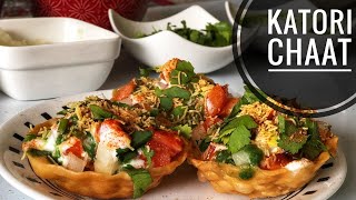 Katori chat recipe  How to make Chat Katori recipe  Chat basket recipe  Chat Recipes [upl. by Florette]