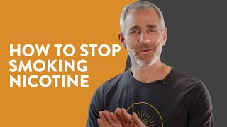 How to stop smoking nicotine  Holistic Recovery  Tommy Rosen [upl. by Adnesor936]