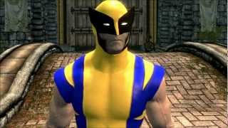 The Elder Scrolls V Skyrim  XMen Wolverine Mod [upl. by Jacqueline]