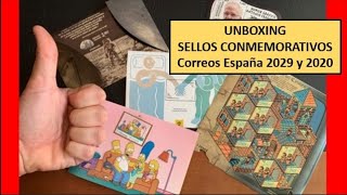 SELLOS CONMEMORATIVOS de Colección 2019 y 2020 [upl. by Kancler977]