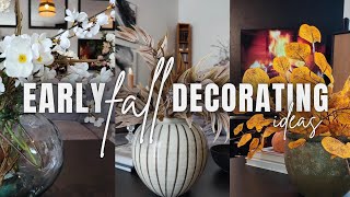 FALL DECORATE WITH ME 2024  DECORATING IDEAS FOR HOME  BUDGET FRIENDLY FALL DECOR [upl. by Hsihsa]