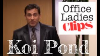 Koi Pond was Inspired By Real Events  The Office Ladies Podcast Clips [upl. by Analaj]