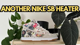 THE BEST SB HIGH RELEASE  Supreme x Nike SB Dunk High quotRammellzee On Foot Review [upl. by Neyut]