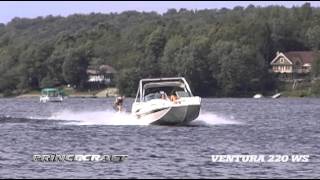 Princecraft  Ventura 220 WS 2013 Bateaux pontés  Deck boat [upl. by Seuqram]