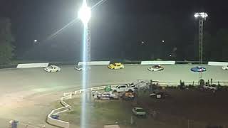 Crown Vic 40 lap feature race Salem Speedway High Banks 9212024 [upl. by Klimesh]