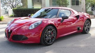 2015 Alfa Romeo 4C Launch Edition Start Up Exhaust and In Depth Review [upl. by Jens]