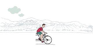 Carte de vœux digitale esprit coopératif 🚴 2024 ST175  Vidéostorytelling by Néologis [upl. by Etak]