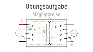 Übungsaufgabe 2 Magnetkreise [upl. by Reis]