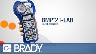 BMP21LAB Printer  Laboratory Label Maker [upl. by Atram67]