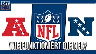 NFL Spielplan und Playoffs erklärt Grundlagen des American Football [upl. by Nosreip]