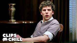 quotYou Have Part Of My Attention You Have The Minimum Amountquot  The Social Network Jesse Eisenberg [upl. by Kamaria]