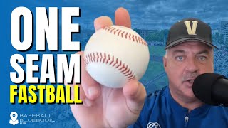 Safe pitching tip How to throw a One Seam Fastball [upl. by Anahsahs201]