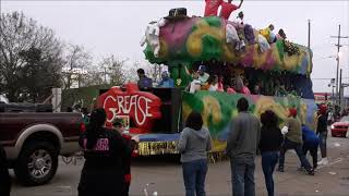 Mardi Gras Houma 2020 11  Parade [upl. by Efioa]