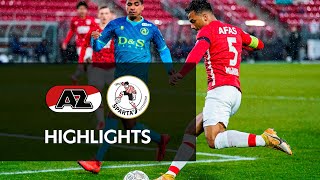 Highlights AZ  Sparta Rotterdam  Eredivisie [upl. by Krispin]