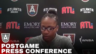 Postgame Press Conference 98 Tanisha Wright Rhyne Howard and Jordin Canada [upl. by Tupler943]