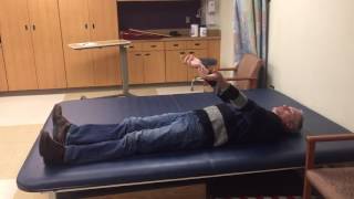 Rolling for a patient with C6 Tetraplegia [upl. by Kantos]