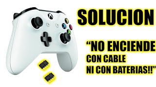 Mi control Xbox One s no enciende SOLUCION cambio de regulador [upl. by Bartolemo]