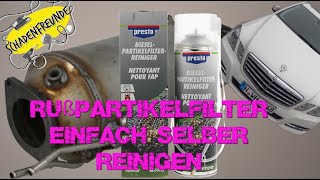 Partikelfilter reinigen amp Differenzdrucksensor tauschen Fehlercode P245500 S212 W212 [upl. by Tisbe728]