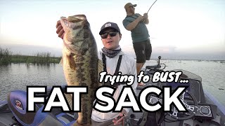 Busting a FAT SACK on Lake Okeechobee [upl. by Ahsilad176]