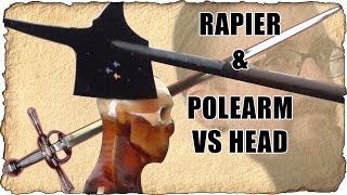 Can a Rapier Go Through a Head  Also Halberd [upl. by Gwen628]