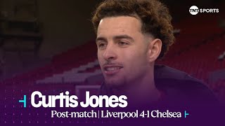 quotHES LIKE A FATHERquot ❤️  Curtis Jones hails Jurgen Klopp  Liverpool 41 Chelsea  Premier League [upl. by Jorie463]