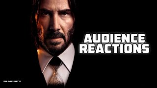 JOHN WICK Chapter 4 SPOILERS Audience Reactions  March 23 2023 [upl. by Osric409]