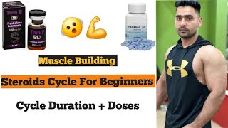 Best Muscles Building Steroids Cycle For Beginners In Hindi [upl. by Muriah]