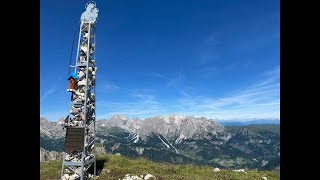 Escursione Pozza di Fassa TN  Cima Undici Val di Fassa [upl. by Alma]