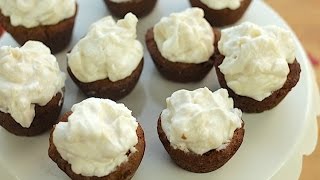 Gingersnap Cream Cookie Cups  Simply Bakings [upl. by Kcirderfla50]