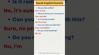 Simple English Conversations for Daily Use  Short amp Easy Sentences Speak English Fluently short [upl. by Eramat]