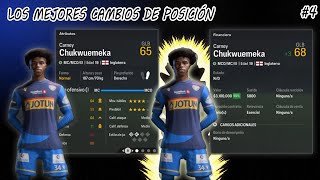 LOS MEJORES CAMBIOS DE POSICIÓN DE MODO CARRERA  EA FC 2024 [upl. by Dorice]