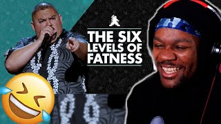 The Six Levels of Fatness  Gabriel Iglesias Reaction [upl. by Esidnac834]