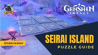 Seirai Island Underwater puzzles guide  Genshin Impact [upl. by Ylurt]