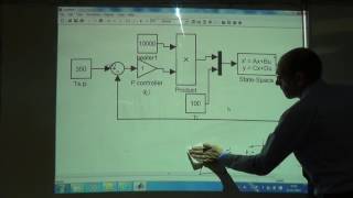 Electrically Heated Stirred Tank Simulink closed loop single variable control 1172016 [upl. by Lewert]