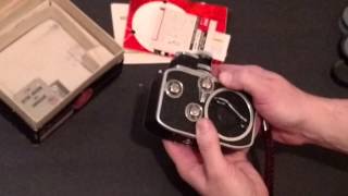 Vintage Bolex Paillard B8L CineCamera [upl. by Ardiedal]