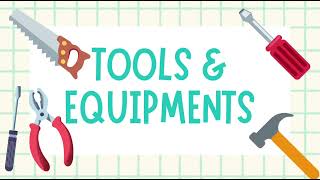 List of Tools in English  Learn Tools Names with Pictures  Tools Vocabulary  Tools And Equipments [upl. by Healy]