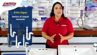 ¿Cómo elegir el céspol correcto para lavabo u ovalín [upl. by Aneryc]