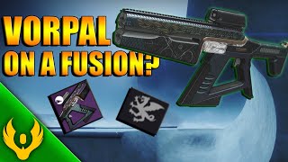 Destiny 2 Hollow Words Fusioin Rifle Vorpal Weapon PvP Gameplay Review  Season Of Arrivals [upl. by Frida]