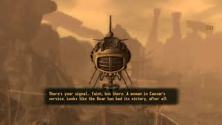 Fallout New Vegas  Talking to Ulysses as a Female Legionary Lonesome Road [upl. by Elinor]