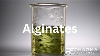 Alginates as Pharmaceutical Excipients [upl. by Mel]