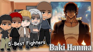 Baki Villians React to Baki Hanma Part 12 Gacha React  Full Video [upl. by Nylodnew921]