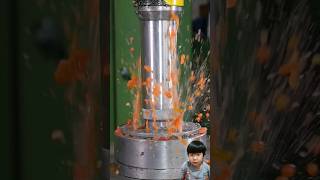 Fruits Vs Hydraulic satisfyingvideo hydraulicpress reaction kidreaction shorts [upl. by Urbanus]