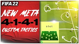 The BEST Formation on FIFA 22 Post Patch  4141 Tactics amp Instructions  FIFA 22 Ultimate Team [upl. by Asiilanna]