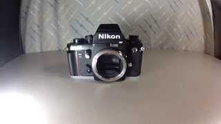 Nikon F3 HP High Eyepoint 35mm Camera Shutter Test [upl. by Otrebogad]