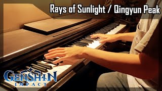 Rays of Sunlight Qingyun Peak Genshin Impact OST Piano Cover by Seander Alfonsus [upl. by Netnert865]