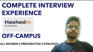 Hashedin Interview Experience🔥  Preparation Strategy  Uday Pratap Singh  OFFCAMPUS [upl. by Mehelhteb582]